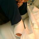 Voet in het gips